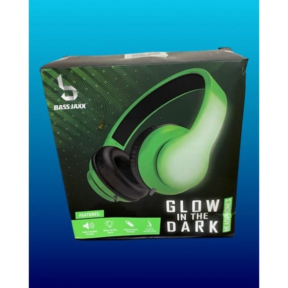 Glow in the Dark, Wired Headphones, Adult, 4 Color Options - Picture 7 of 16
